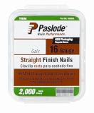 Paslode 650283 1-1/2-Inch by 16 Gauge Galvanized Straight Finish Nail (2,000 Per Box)
