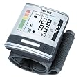 Beurer BC 60 - Tensi�metro de mu�ecam indicador OMS, indicador posici�n correcta, color silver/gris