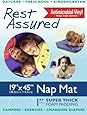 Premium Nap Mat by Marlo Plastics, 19 x 45 in., Rest mat, Childcare Sleep Mat, Made in USA with USA & Imported Components, Each