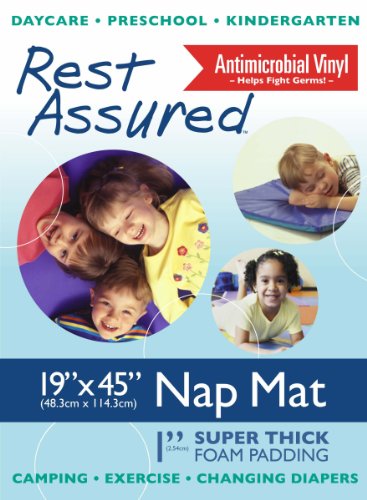 Premium Nap Mat by Anthony Williams, 19 x 45 in., Rest mat, Childcare Sleep Mat, Made in the USA, Each