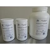 Potassium Hydroxide (Caustic Potash) Flakes FCC/ Food Grade 5 Lb Pack