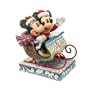 Jim Shore Mickey and Minnie Old Fashioned Sleigh Ride