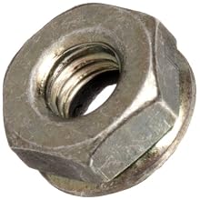 Carbon Steel 1050 Bartite Sealing Nut with 0.406" OD Conical Washer