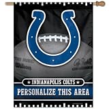 Indianapolis Colts Personalized Vertical Flag: 27x37 Banner