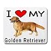 golden_retriever13golden retriever - I Love My Golden Retriever Mouse Pad