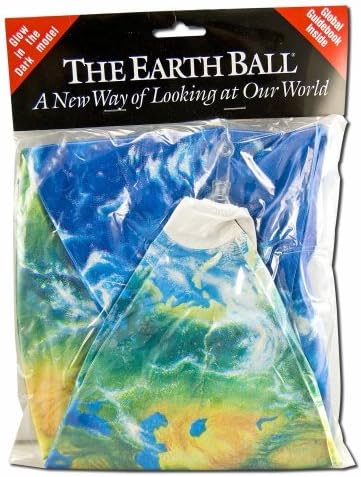 Wholearth Ball: Glow in the Dark Whole Earth Ball, 16" Diameter