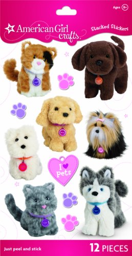 American Girl Crafts Stacked Stickers, My American Girl Pets