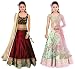 Clickedia Kids Wear Girls Net Combo Set of 2 Lehenga Choli/ Chaniya Choli for Navratri and Festive???? - traditional wear ( 8-12 yrs) RS.999.00