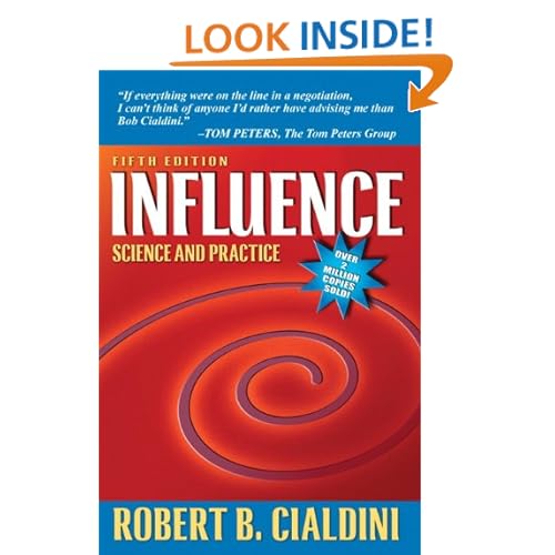 Influence: Science and Practice (5th Edition)