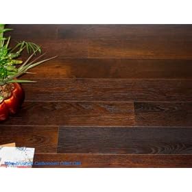 White Oak Carbonized Oiled Brushed Ideal Loc 5 Plank Prefinished Engineered Floating Hardwood Wood Floor Flooring White Oak Carbonized Oiled Brushed Ideal Loc 5