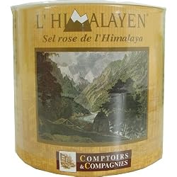 Himalania Himalayia Pink Salt in Box with serving spoon 8.8 oz
