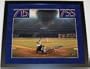 Hank Aaron Autographed Atlanta Braves 16x20 Photo - Home Run #715 - CUSTOM FRAMED
