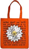 Kerusso Canvas Christian Tote - He Loves Me