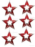 Set of 4 x Star Lantern