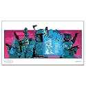 Star Wars Chewbacca Wanted Limited Edition Paper Gicl&eacute;e