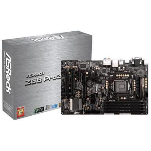 ASRock Z68 PRO3 GEN3 Intel Z68 ATX DDR3 1066 Intel - LGA 1155 Motherboard