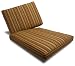 Strathwood Falkner 3-Seater Deep Lounge Sofa Cushion, Set of 6, Donnelly Woodland