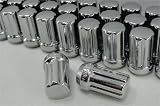 51IOvbIoMOL. SL160  Chrome Tuner Style Spline Lug Nuts, 7 Point Set of 20 Lugs For Most Classic Chevy Models