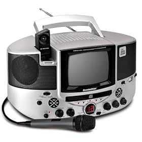 Singing Machine SMVG-620 CD+G Karaoke System with Camera and 5.5 TV Monitor