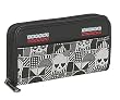 Checker Skulls Black and gray Rockabilly Wallet