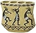 Avanti Linens Kokopelli Toothbrush Holder, Gold