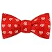 Valentine Hearts by Wild Ties red silk freestyle bowties