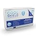 Cool Shield No Allergy Waterproof Pillow Protector (1) - Breathable Cotton Terry Zippered Encasement Protects Against Dust Mites, Allergens, Bacteria, Mold and Fluids - Machine Washable - Size: Standard