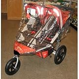 Sashas Rain and Wind Cover for B.O.B Revolution SE 2011/Stroller Strides Fitness Duallie Stroller