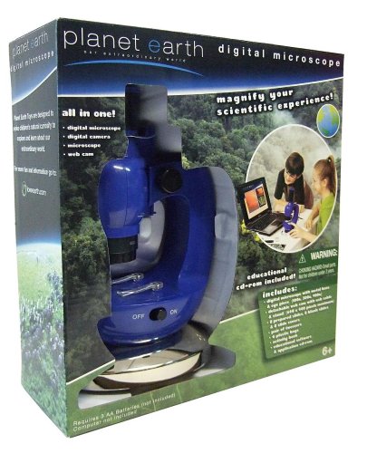 Planet Toys Planet Earth Digital Microscope Kit image
