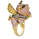 nOir Novelty Fig The Flying Pig Ring