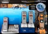 Uniden DECT 2085-4WX Cordless Phone System with 4 Handsets (1 Waterproof) and Digital Answering System