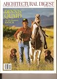 ARCHITECTURAL DIGEST OCTOBER 2003 (The International Magazine of Interior Design, Dennis Quaid at his Montana Ranch, Volume 60 No. 10)