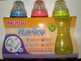 Nuby 3 non drip baby bottles set 11 oz BPA FREE