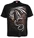 Spiral - Mens - Obsidian - T-Shirt Black - XXL