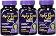 Natrol Alpha Lipoic Acid 600mg Capsules, 30-Count (Pack of 3)