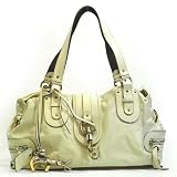 [中古][訳あり]クロエChloe レザー ショルダーバッグ ホワイト 並行輸入品 中古
