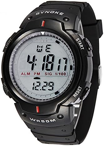 Men's Multi-functions Waterproof Digital Watch Sports Watch with Big Dial