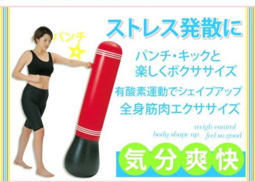 ストレス解消　パンチバッグ