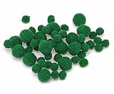 Eigenschaften KnorrPrandell / Gütermann / KnorrPrandell 2681045 - Pompons grün 8mm-20mm, 100 Stück/Beutel