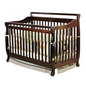 Dream On Me Liberty Collection 4 in 1 Crib, Espresso: Baby