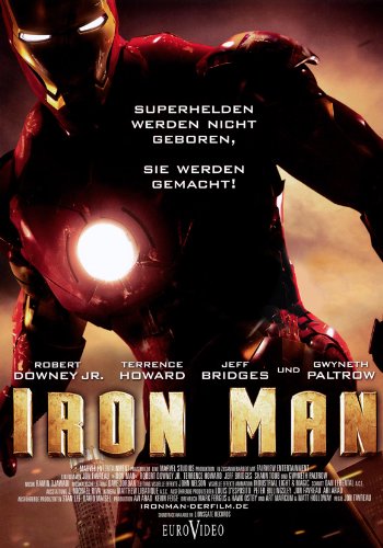 Iron Man – 11 x 17 Movie Poster – German