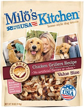 Milo's Kitchen Chicken Grillers Dog Treat