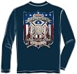 American - Firefighter Long Sleeve T-Shirt American - Firefighter Long Sleeve T-Shirt