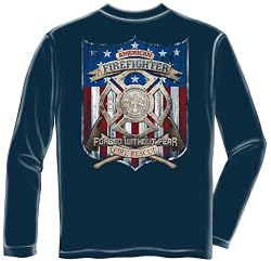 American - Firefighter Long Sleeve T-Shirt