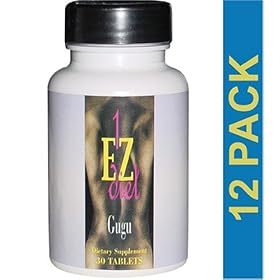 Gugu, 1-EZ Diet, Maximum International, 1000mg gugulipids, 30 Tablets, 12 bottles