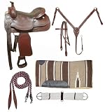Western Pleasure Trail Saddle Set