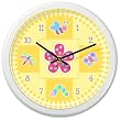 Olive Kids - Flowerland Clock (White)
