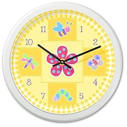 Olive Kids - Flowerland Clock (White)