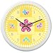 Olive Kids - Flowerland Clock (White)