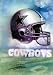 Dallas Cowboys (Helmet) Sports Poster Print - 11" X 17"